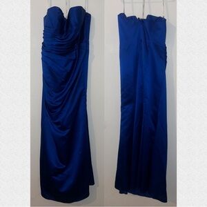 Cobalt Blue prom dress